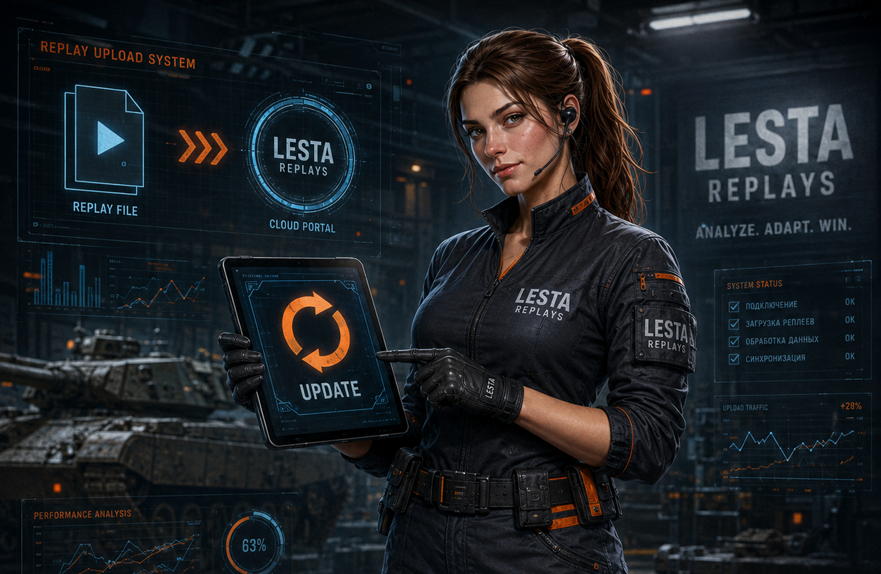 Новая аналитика Lesta Replays начинается не с сайта, а с ваших боёв.