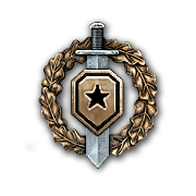 <div class='title'>«Воин»</div><img src='/static/style/images/wot/achievement/big/warrior.442e16e5ccd8.png '/> Уничтожить машин противника:
и более — Генеральное сражение.
и более — Стандартный бой, Штурм, Встречный бой.<div class='condition'>• Выдаётся только в Случайных боях.</div> «Воин»