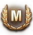 <div class='title'>Знак классности «Мастер - 100%»</div><img class='achi' src='/static/style/images/wot/achievement/markOfMastery4.67871e090a43.png' style='width:67px!important;height:71px!important;' alt='Мастер - 100%'/>Присваивается игроку за мастерство владения</>боевой машиной. Для присвоения необходимо</>заработать больше опыта за бой, чем средний</>максимальный опыт за предыдущие 7 дней</>у игроков на данной машине. Мастер - 100%